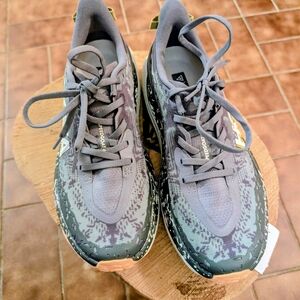 Hoka Gray and Black Athletic Women's Shoes